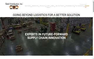 Total Distribution, Inc. of Greer website