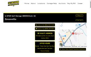 U-STOR Self Storage Greenville, SC
