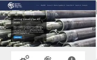 Service Machine Shop Inc website