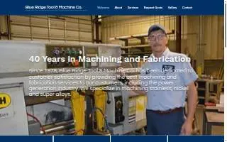 Blue Ridge Tool & Machine Co website