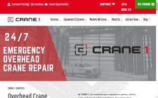 Crane 1 Services
