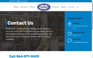 Precision Molding Machine Services