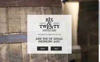 Six & Twenty Distillery website