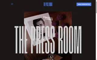 The Press Room of Greenville website