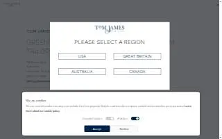 Tom James Company of Greenville website