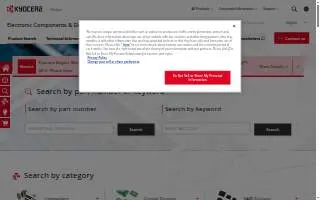 Kyocera Electronic Devices LLC website