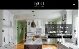 Hgi Cabinetry website