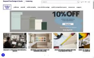 Wholesale Cabinet Supply website