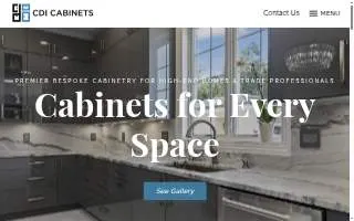 CDI Cabinets website