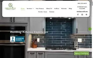 Greenville Kitchen & Bath website