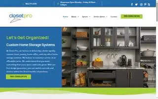 ClosetPro website