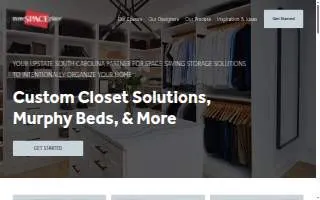 More Space Place - Greenville website