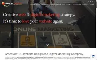 Carolina Creative Group website