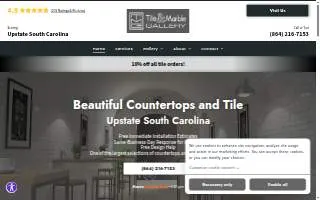 Tile & Marble Gallery website
