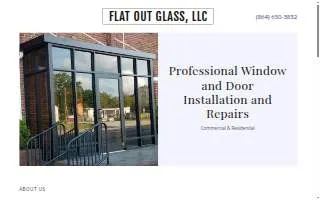 Flat Out Glass website