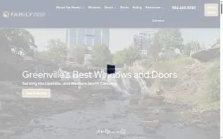 Family Windows & Doors website