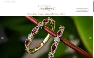 Ponthieux's Jewelry Design Studio website