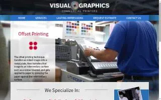 Visual Graphics of Greenville website