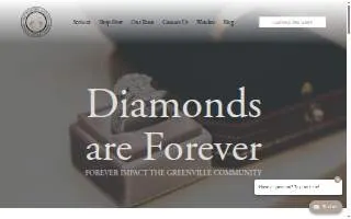 Greenville Diamond Gallery website