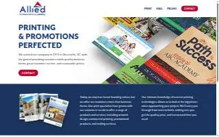 Allied Business Forms website