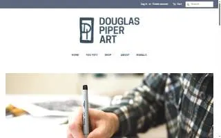 Douglas Piper Art website