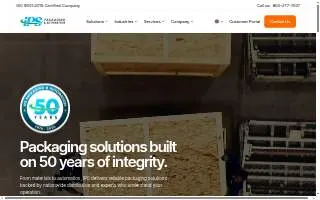 IPS Packaging & Automation Distribution Center website