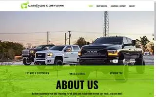 Carlton Custom Motorsports website