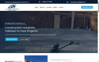Santiago Brothers Construction LLC website