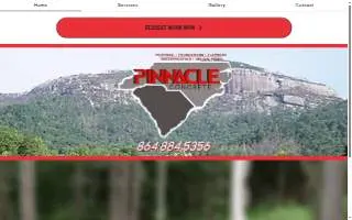 Pinnacle Concrete of the Carolinas website