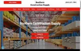 Southern Construction Supply website