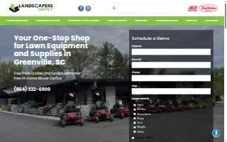 Landscapers Supply and ACE Hardware of Greenville website