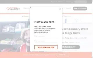 Speed Queen Laundry West Blue Ridge Drive website
