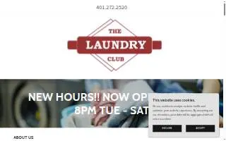 The Laundry Club website