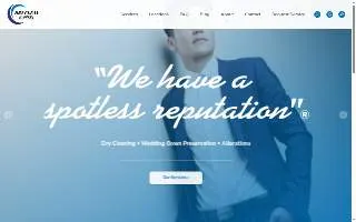 Dry Clean Express of Greenville website