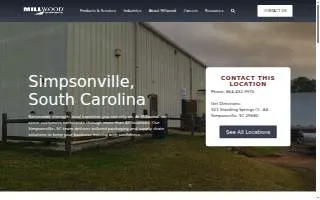 Millwood, Inc. (Simpsonville) – Pallet Manufacturing Facility website