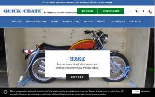 Quick-Crate North America website