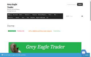 Grey Eagle Trader Marine permanently closed
