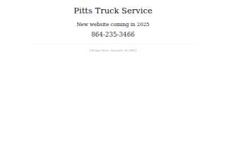 Pitts Truck Services