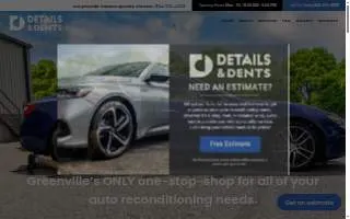 Details and Dents (Ceramic Coatings, Mobile Detailing, & Dent Repair) website