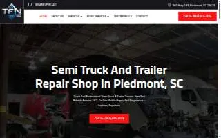 TFN Truck and Trailer Repair website