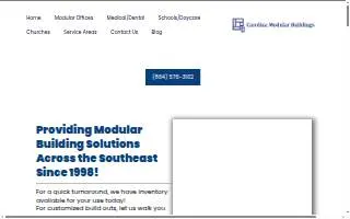 Carolina Modular Buildings Inc website