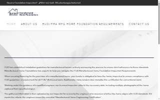 Manufactured Home Foundations