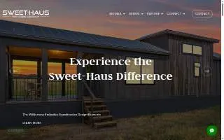 Sweet-Haus Tiny Cabin Company website