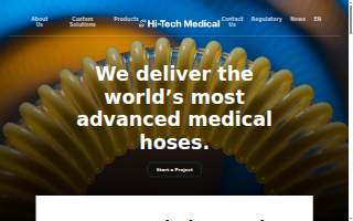 Hi-Tech Medical website