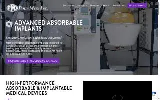 Poly-Med Inc website