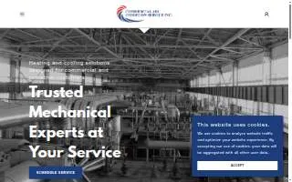 Commercial Air Condition Service, Inc. website