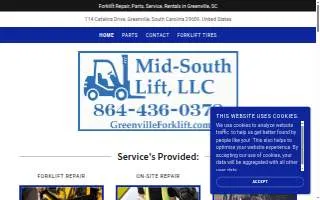Mid-South Lift website