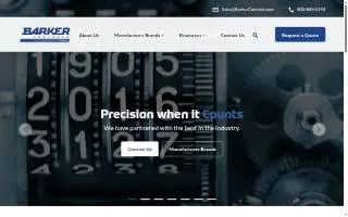 Barker Controls Inc website