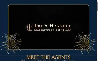 Lee And Harrell Real Estate Professionals website