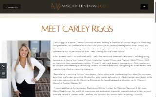 Carley Riggs REALTOR® | Marchant Bateman & Co. | Blackstream Christie's International Real Estate